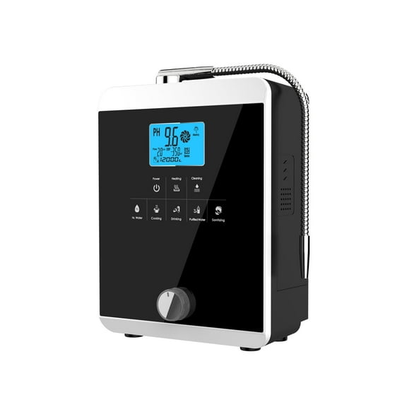 ALKA Water Ionizer and Water Purifier Machine,PH 3-11 Alkaline Acid Water Machine,Up to -800mV ORP, 8000 Liters Per Filter,11 Plate Electrode,Regulation Valve to Control PH and ORP/Auto-Cleaning