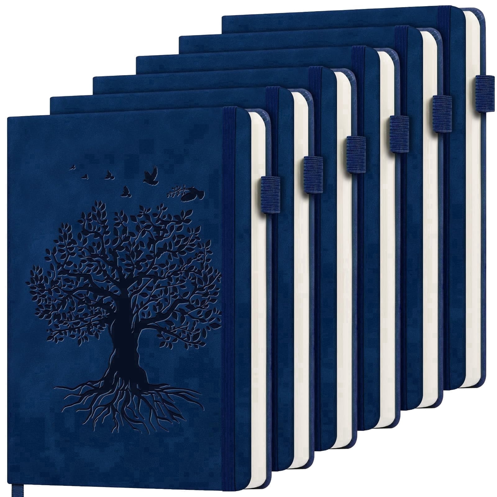 Jorunal Notebook ALKALO Lined Journal Notebook, College Ruled, 200 Pages, 6 Count ...