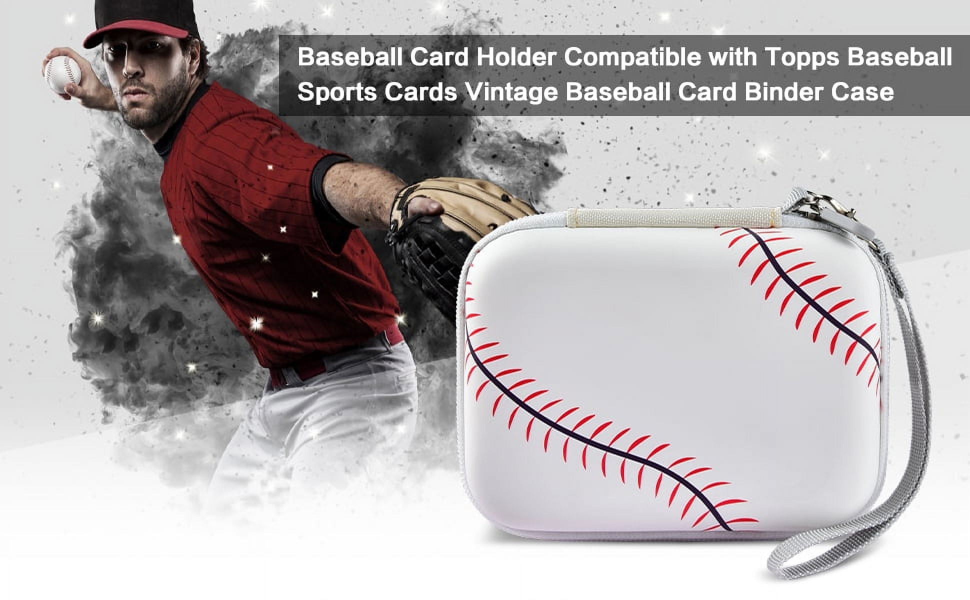 ALKOO 400+ Baseball Cards Box for Topps Baseball Sports Cards, Vintage Baseball Card, Case Only