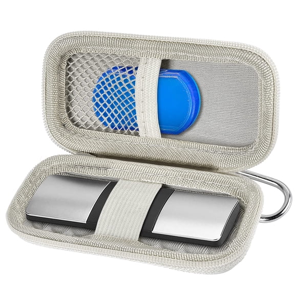 ALKOO Heart Monitor Carrying Case for Mobile ECG/ for Kardia Mobile 6L-White (Box Only)