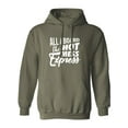thumbnail image 1 of ALL ABOARD THE HOT MESS EXPRESS Adult Hooded Sweatshirt, 1 of 3