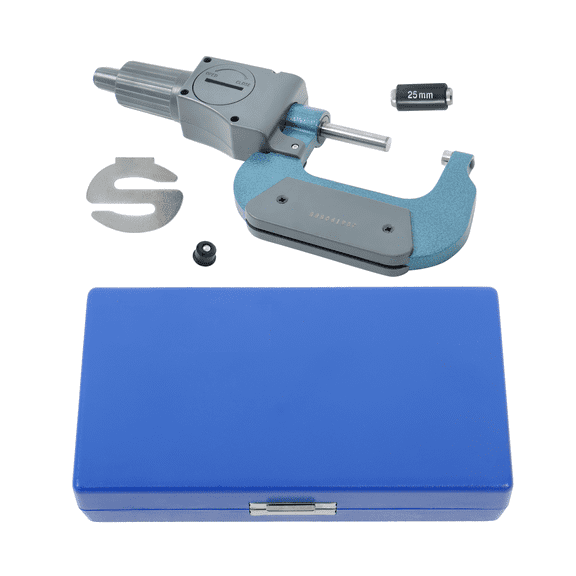 ALL-CARB 1-2" 0.00005" Digital Electronic Outside Micrometer Carbide Tip 25-50mm