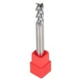 thumbnail image 1 of ALL-CARB 1/4 Inch Helix Carbide End Mill 3 Flute 5/8 Inch Length of Cut Fit for Aluminum Cut Non-Ferrous Metal Upcut CNC Spiral Router Bit, 1 of 6