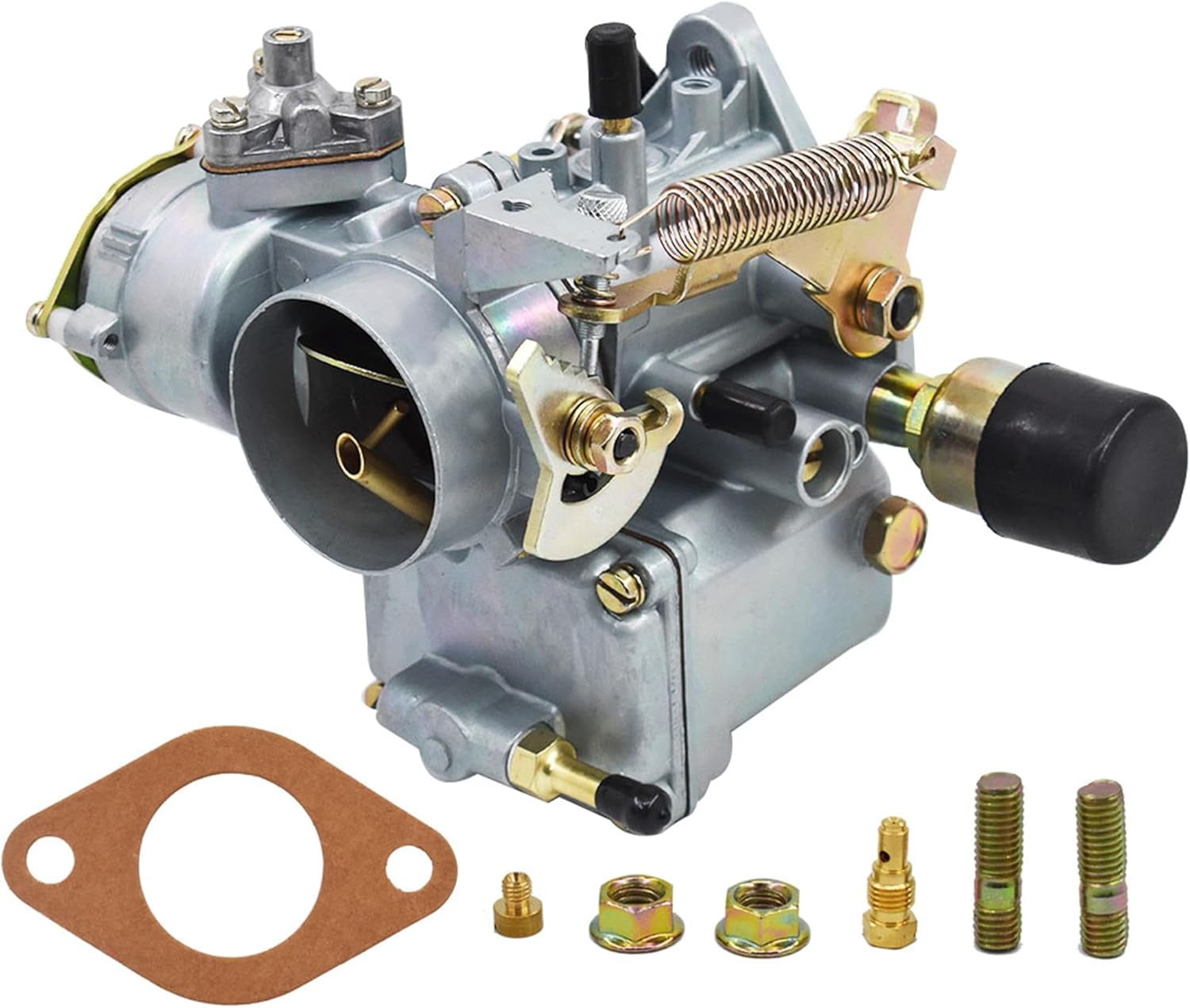 34 PICT-3 Carburetor Replacement For VW Beetle 1971-1979 1600CC - 12V Electric Choke, Fits Super Beetle, Squareback, Transporter, Thing