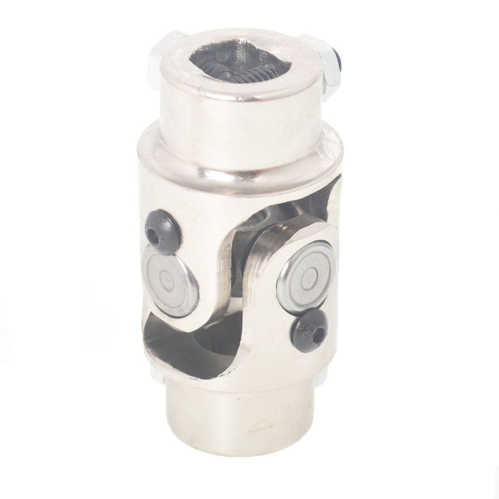 ALL-CARB 1-Pack 3/4 Inch DD x 3/4 Inch DD Chrome Single U-Joint