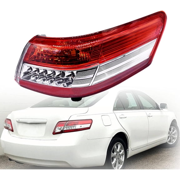 ALL-CARB 1-Pack Right Outer Rear Tail Light Brake Lamp Replacement for 2010-2011 Toyota Camry Passenger Side 8155006340 TO2805106