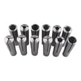 thumbnail image 1 of ALL-CARB 12-Pack Precision Morse Taper Collet Set 1/8-3/4in 3MT MT3 Mill Chuck Holder, 1 of 5