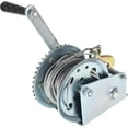 thumbnail image 1 of ALL-CARB 1200Lbs Heavy Duty Hand Winch Manual Crank Winch with 10M Wire Rope Ratchet ATV Boat Trailer Marine, 1 of 5