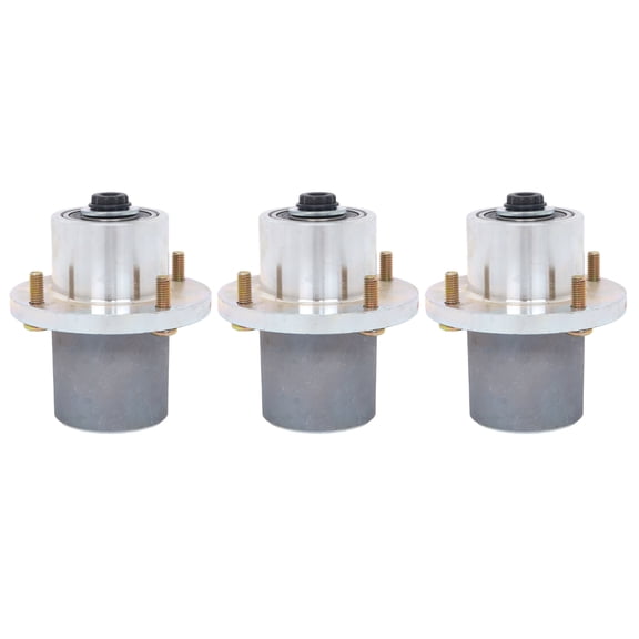 ALL-CARB 125981 605380 3pcs Blade Spindle For Hustler Fastrak Raptor SDX SD 48" 54" 60"