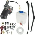 thumbnail image 1 of ALL-CARB 12V Electric Motor Universal UTV Windshield Wiper Kit with Windshield Washer Pump Kit Replacement for Golf Cart UTV Polaris Ranger RZR 900 1000 Turbo Can Am X3 etc, 1 of 5