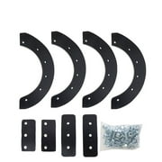 ALL-CARB 1687312SM 302565MA 20 21 22 Snowthrower Paddle Set Replacement for Craftsman 536 Replacement for Noma C2030-010 Replacement for Snapper ESS50220E SS50220E Models