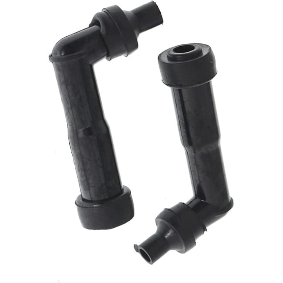 ALL-CARB 2 Packs Spark Plug Boot Cap Cover Resistor 120 Degree ATV Motorcycle