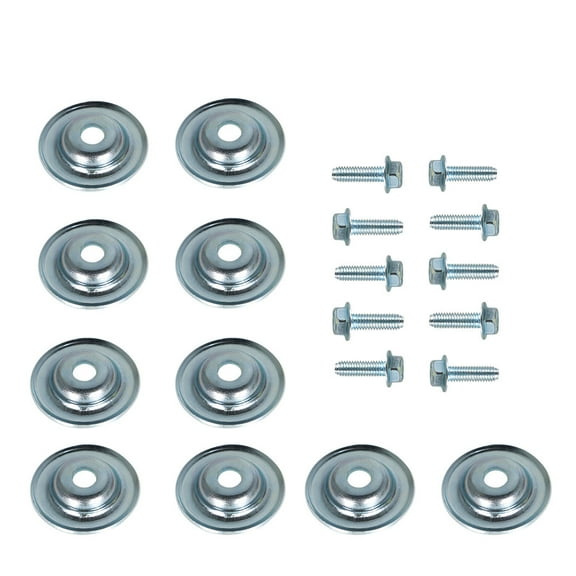 ALL-CARB 20 Pcs UTV Skid Plate Washer Bolt for All Polaris General Ranger RS1 RZR 500 570