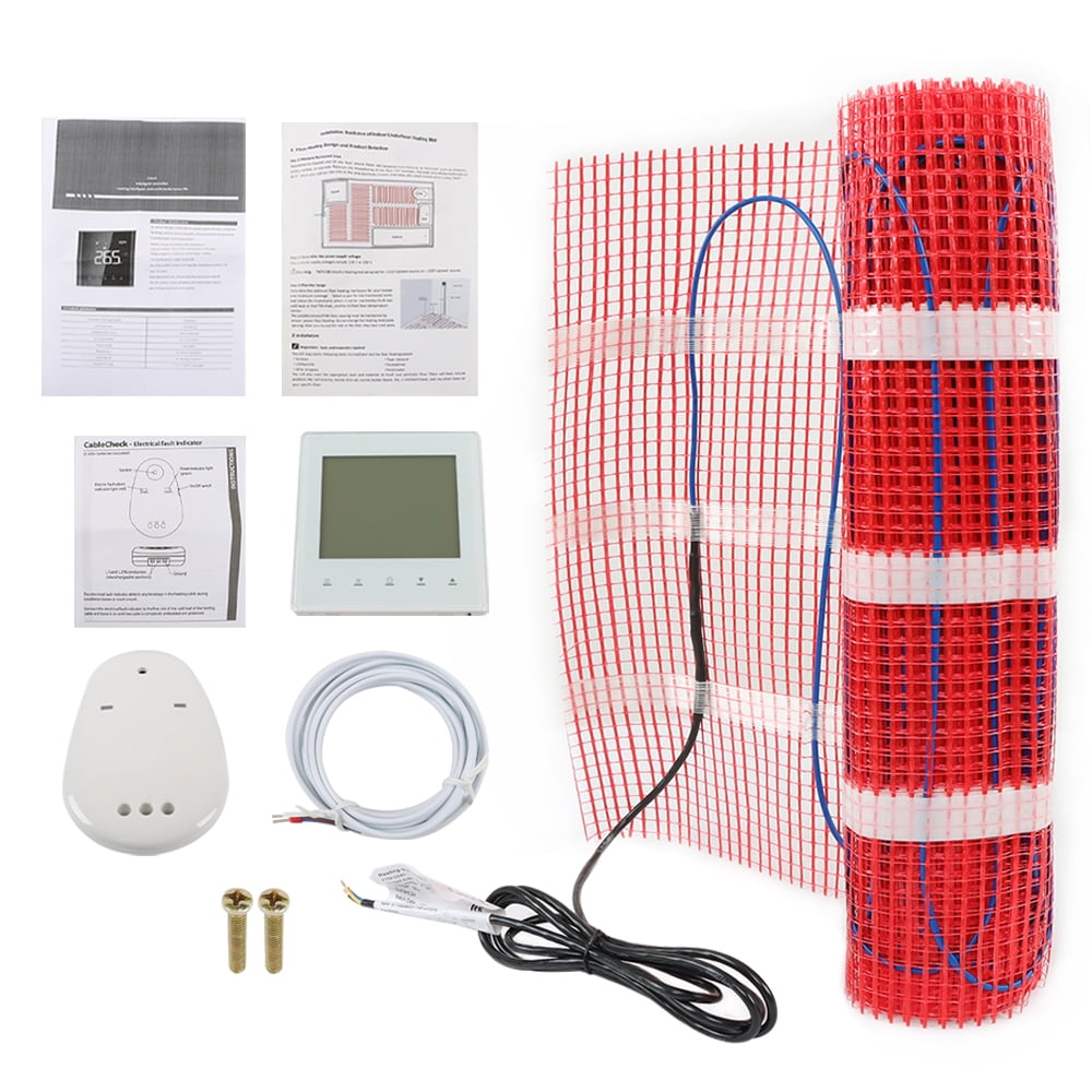 All Carb 20 Sqft Mat Kit 120 V Electric Radiant Photo Inspiration