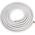 thumbnail image 1 of ALL-CARB 25FT Air Conditioning Copper Tubing Hose Extension 1/4" and 3/8" Twin Copper Hoses Insulated Copper Hoses Fit for Mini Split Air Conditioner, 1 of 6