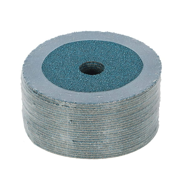 ALL-CARB 25Pcs Grinding and Sanding Discs 5 Inch x 7/8 Inch Zirconia Resin Fiber Grinding and Sanding Discs 36 Grits