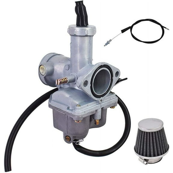 ALL-CARB 26mm Carburetor and Throttle Cable Air Filter PZ26 Fit for Honda CB125S XR100 XR100R CRF100F XL100 XL100S XR200 XR200R Carb
