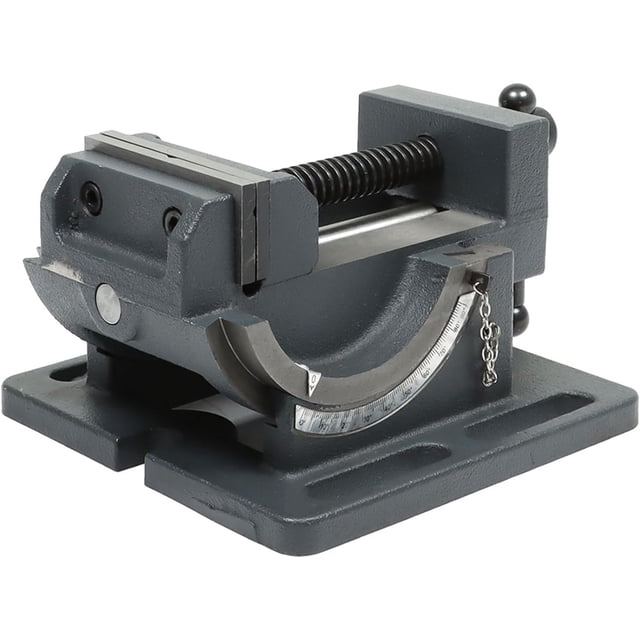 ALL-CARB 3 Inch Angle Drill Press Vise Iron Drill Press Tilting Angle ...