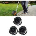 thumbnail image 1 of ALL-CARB 3-Pack AF-100 Replacement Spool,0.065 Line String Trimmer Replacement for Black+Decker AF-100-3ZP GH900 GH600 Weed Eater String Trimmer, 1 of 7