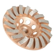 ALL-CARB 4.5" Grinding Wheels 18 Turbo Diamond Segment 5/8"-11 Arbor For Concrete Masonry
