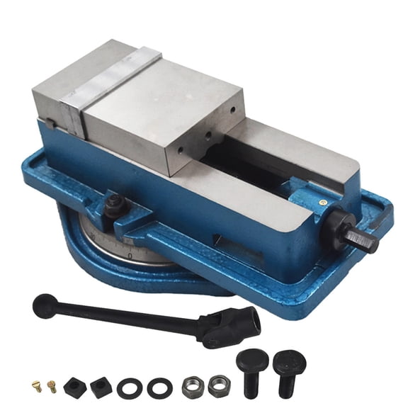 ALL-CARB 4'' Lockdown Vise Precision CNC Milling Machine Bench Clamp Vice With Base