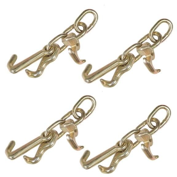 ALL-CARB 4 Pack RTJ Cluster Hooks Set Heavy Duty Replacement for Car Hauler Towing Trucks Wrecker