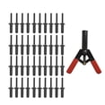 thumbnail image 1 of ALL-CARB 41Pcs Plastic Poly Rivet Gun Quick Set Riveting Hand Tool W/ 40 Poly Rivets, 1 of 7