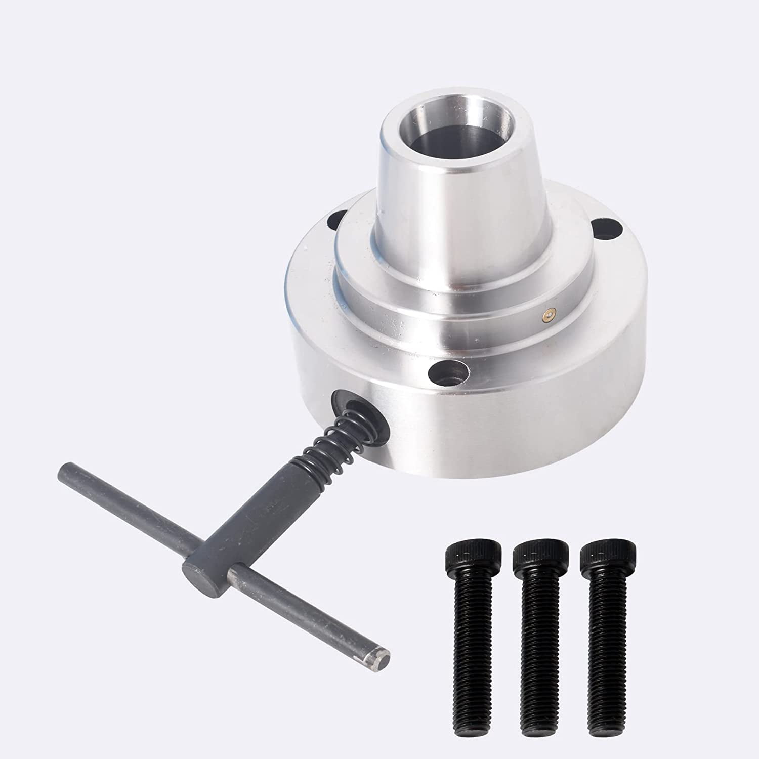 ALLCARB 5" 5C Collet Chuck Closer Lathe Plain Back Use 5C Collet 0.