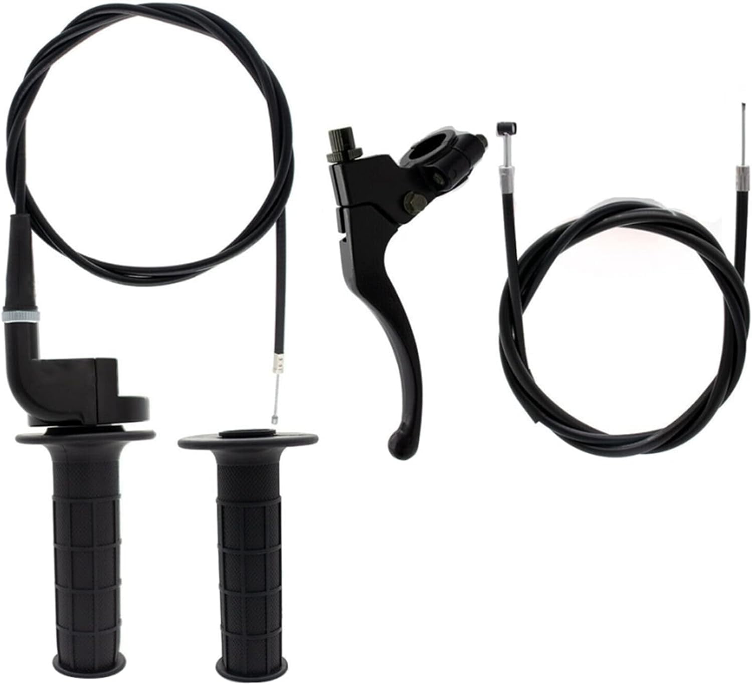 ALL-CARB 7/8 Twist Grip Throttle Accelerator Cable Kit 22mm Handlebars ...