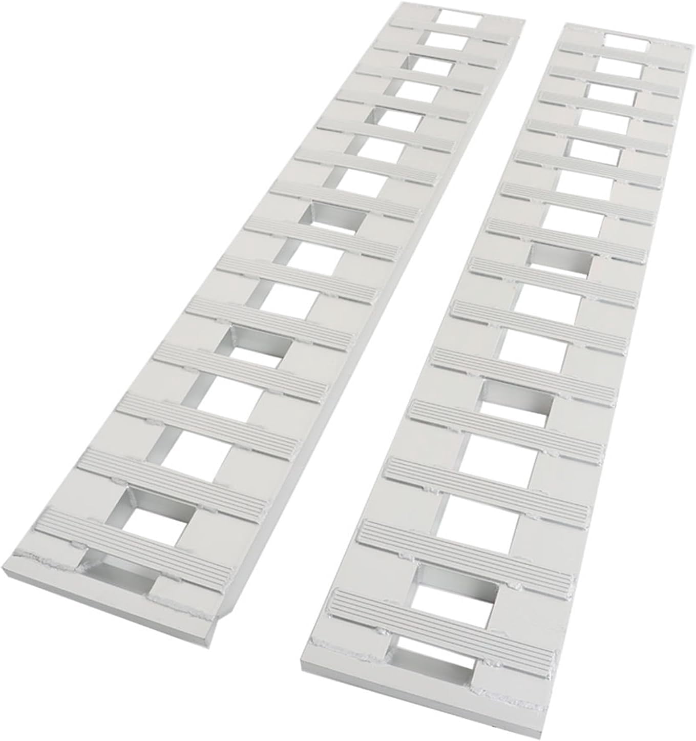 ALL-CARB 80 inch X 15 inch 1 Pair 2 Ramps Aluminum Ramps Trailer Ramps ...