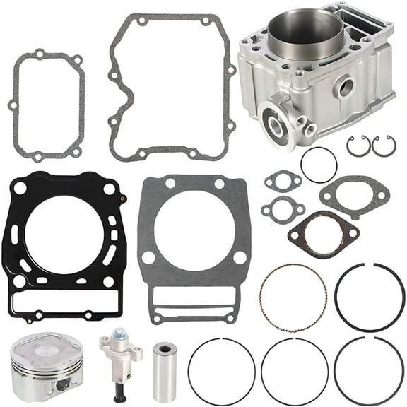 ALL-CARB ATV UTV Silver Cylinder Piston Gasket Kit Replacement for Ranger Scrambler Sportsman 500 3086811, 3089256, 3085369