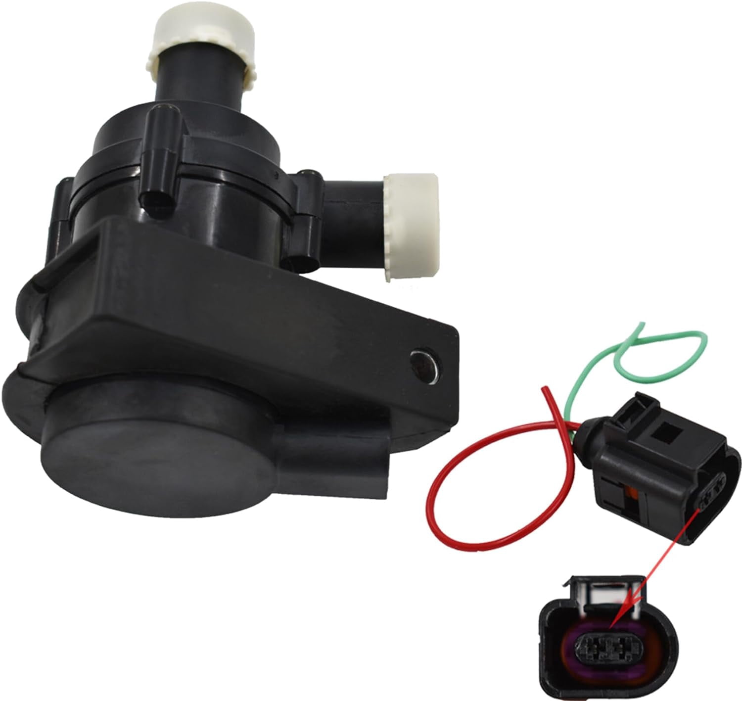 Pompe à Eau Auxiliaire électronique 1K0965561J - Compatible Avec Plusieurs Modèles, 12V - Pour Système De Refroidissement
