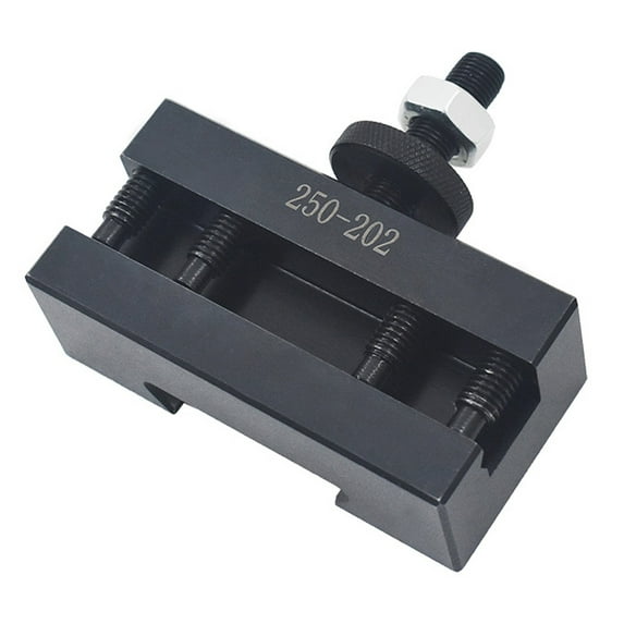 ALL-CARB BXA 250-202 Quick Change Turning & Facing CNC Tool Post Holder 10-15 Inch Swing