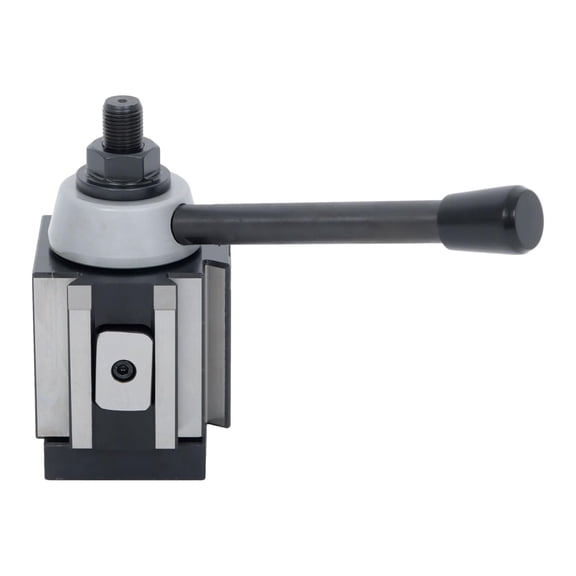 ALL-CARB BXA Piston Type Tool Post 10-15 Inch Swing Tool Holder, 250-200 Industrial Tools Quick Change Turning and Facing Holder Fit for Lathe