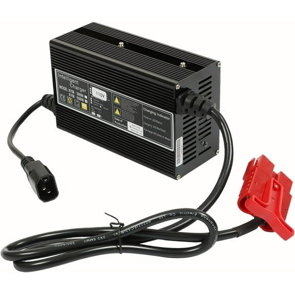 ALL-CARB Battery Charger with Pallet Jack, 24V 10A, with SB120 120A Red Connector