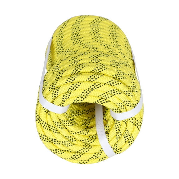 ALL-CARB Braided Polyester Rope (3/8" X 100') Strong Pulling Rope for Climbing Sailing