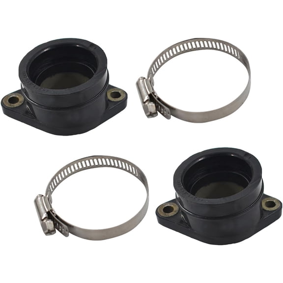 ALL-CARB Carburetor Intake Joint Boot Holder Adapter Replacement for Honda CM400C CM400E CM400T Hawk400 Hawk450 Nighthawk450 16211-413-000