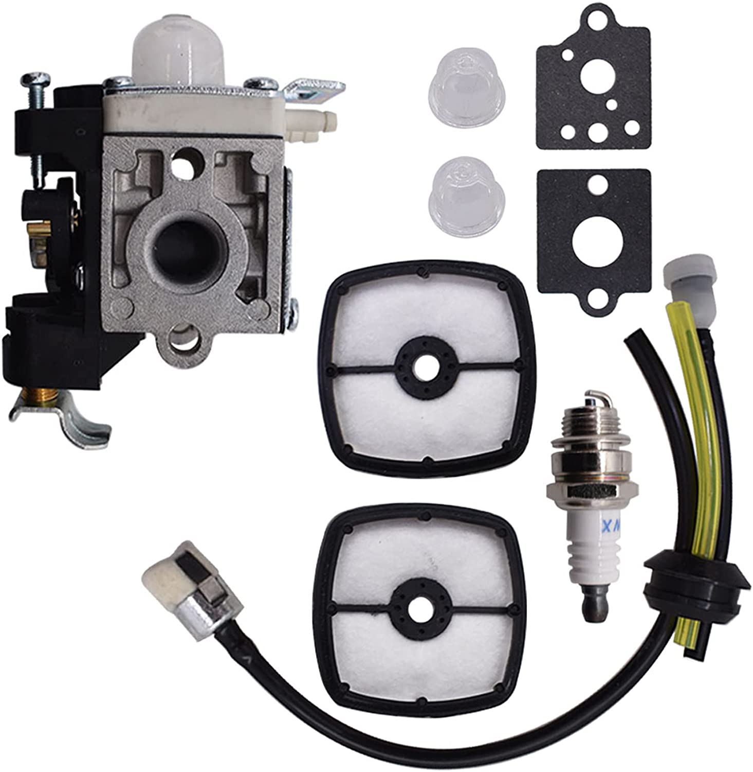 Kit Réparation Carburateur Pour Zama RB-27/RB-121 - Pour Tronçonneuse Echo SRM2015, 2305, 2455, 2 Pièces
