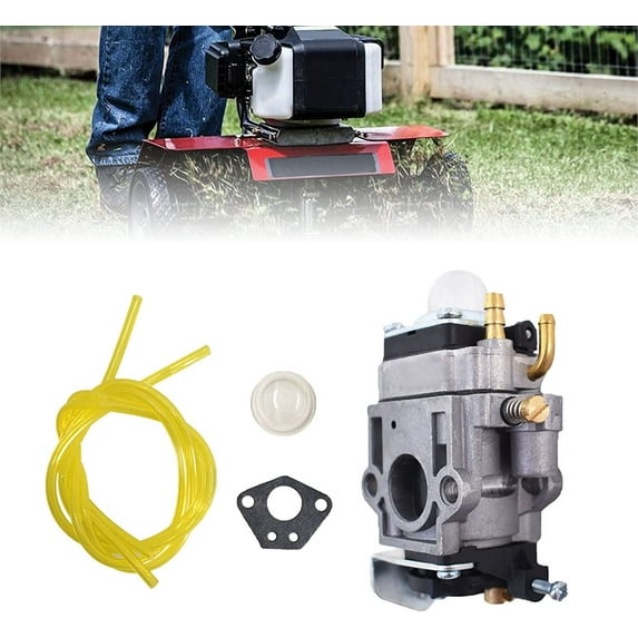 ALL-CARB Carburetor Kit with Gasket Replacement for Earthquake E43 E43CE E43WC Auger 43cc Powermate PCV43 Tiller