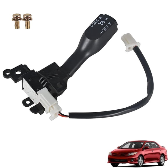 ALL-CARB Cruise Control Switch Constant Speed Cruise Switch Driver Side Replacement for 2004-2014 Scion Corolla Tacoma RAV4 8463234011 8463234017