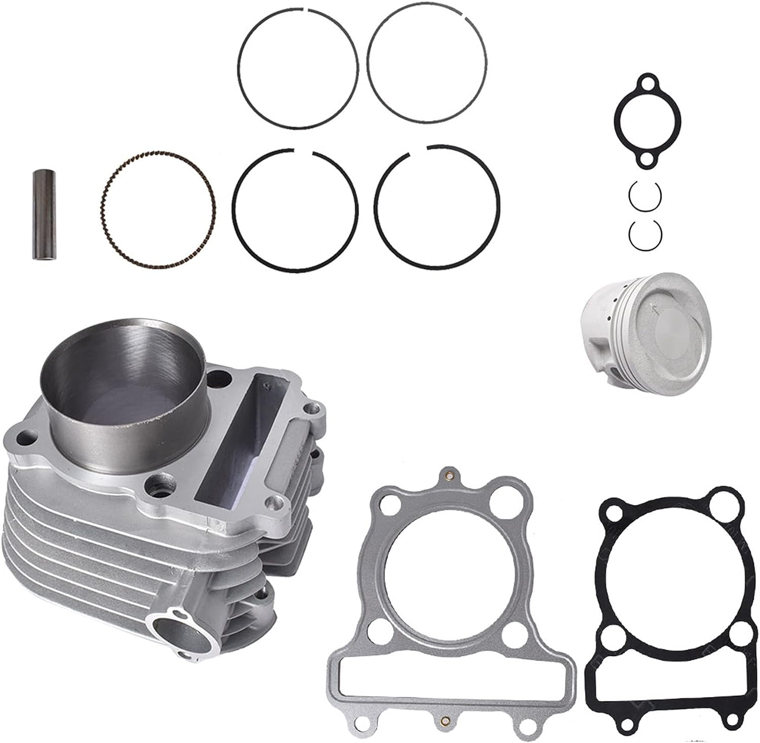 ALLCARB Cylinder Piston Head Gasket Top End Kits Replacement for