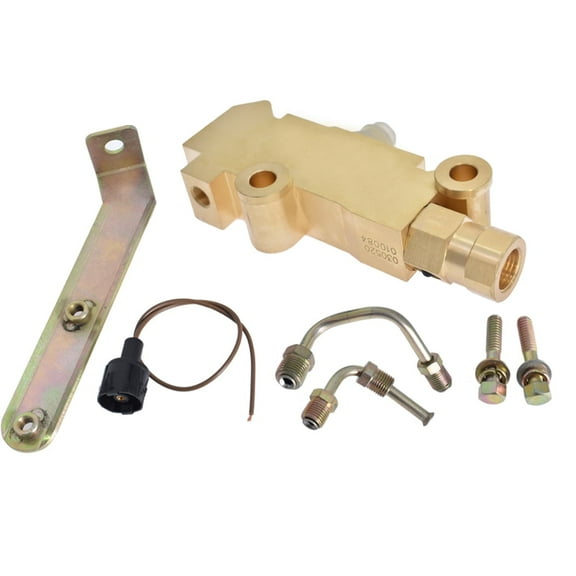 ALL-CARB Disc Brake Proportioning Valve with 9/16 1/2 Lines and Bracket 172-2187 172-2174 172-1364 PV4 Combination Replacement for Buick Chevrolet Pontiac 1964-1972 172-1363 172-2215 172-1350