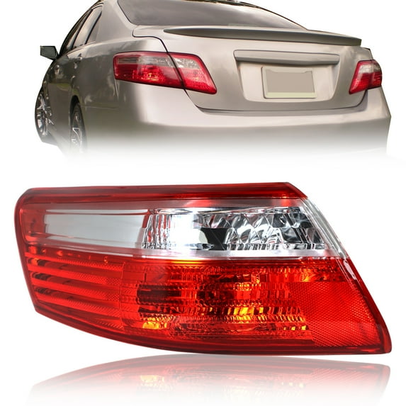 ALL-CARB Driver Side Tail Light Assembly for 2007-2009 Toyota Camry Left Rear Brake Tail Lamp 8156133460 TO2818131