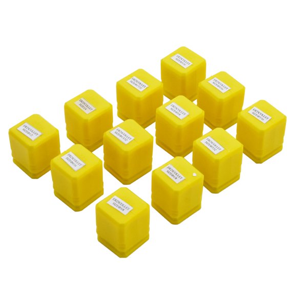 ALL-CARB ER25 Spring Collet Set 1/8-5/8 Inch Carbon Steel Spring Collet Set for CNC Workholding Engraving and Milling Lathe Tools 12 Pack