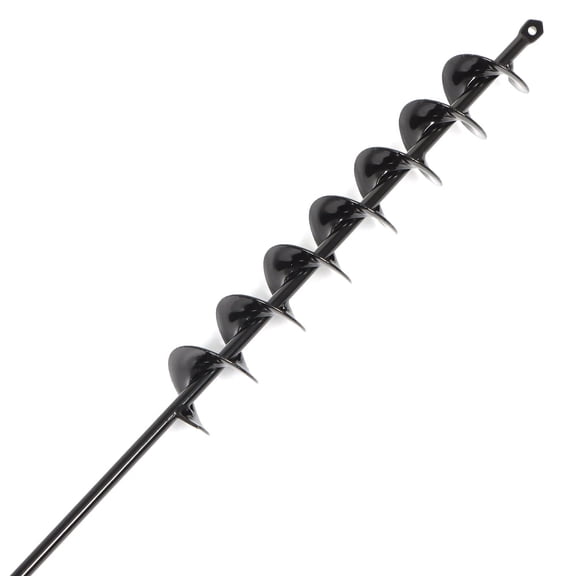 ALL-CARB Extended Length Auger Drill Bit For 3/8" Hex Drive Drill Post Hole Digger 32"2"