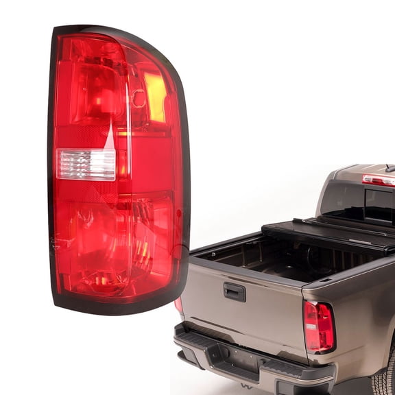 ALL-CARB For 2015-2019 Chevrolet Colorado Red Tail Light Brake Lamp Passenger Right Side