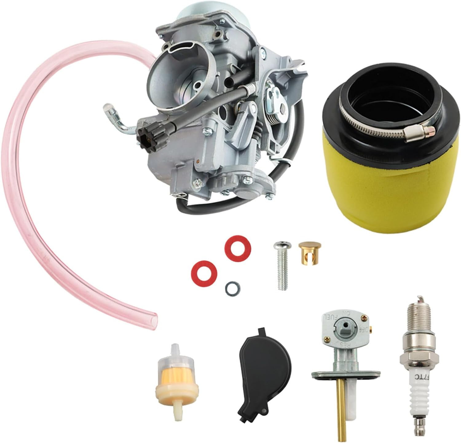 ATV Carburetor Brilluxa Carburetor For Arctic Cat 500 4x4 EFI LE Automatic 2000-2003 - Aluminum Alloy Engine Part 0470-449 Engine Carburetor - Foto 9