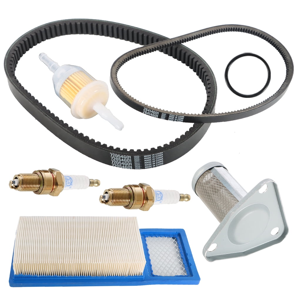ALL-CARB Gas Golf Cart Tune Up Kit For EZGO TXT w/Oil Filter Drive \u0026 Starter Belt 1994-05