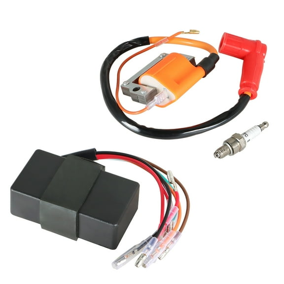 ALL-CARB Ignition Coil CDI Box Spark Plug Replacement for Yamaha G1 Gas 2 Cycle 1979-1986