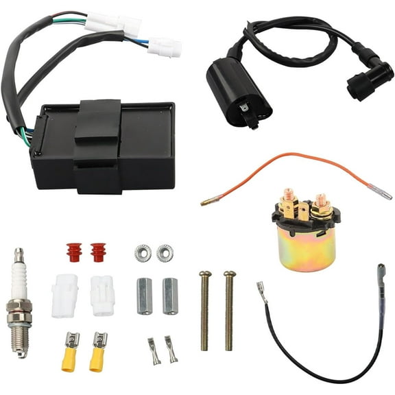 ALL-CARB Ignition Coil CDI Spark Plug for Kawasaki Bayou 300 KLF300 88-04 KLF300B KLF300C